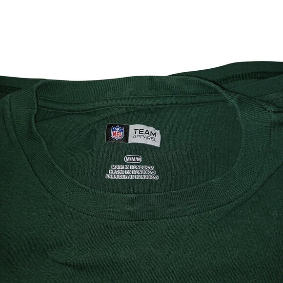 T-Shirt Green Bay Packers NFL Team Green Yellow Mens M Short Sleeve Crewneck - Picture 4 of 4